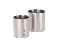 Snow Peak SET-123 雪峰不鏽鋼雙層杯