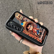 MHKEID Casing Hp Untuk Xiaomi Redmi Note 8 Redmi Note 8T Redmi Note 8 Pro Case Casing Hp pola Luffy