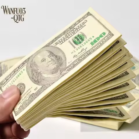 New 9 Pcs/Set Creative 100 Dollars Money Napkins Paper Toilet Bath Party Supplies