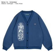 Kevas Facade Cardigan - Tons Blue