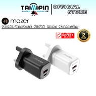 Mazer GanPrestige 35W GaN Charger With Travel Pin PD Fast Charger For iPhone/Samsung/Oppo/Vivo