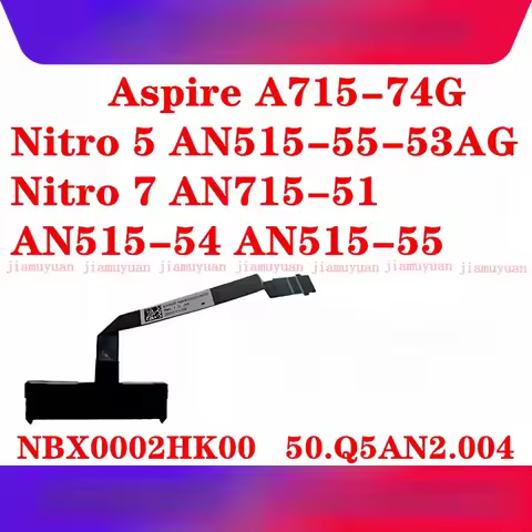 SATA HDD Hard Drive Cable for Acer Nitro 5 AN515-54 AN515-55 Nitro 7 AN715-51 Laptop NBX0002HK00 50.