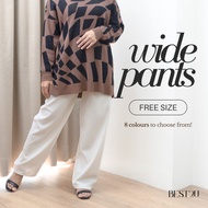 [BEST2U] WIDE PANTS UNISEX