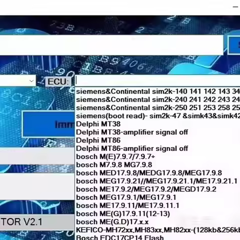 2023 IMMO DOCTOR V2.1 software Turn off engine computer anti-theft software for SIM2K MT38 ME 17.9.2