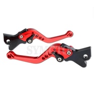 รถจักรยานยนต์ปรับได้ CNC ยาวและสั้นคลัตช์เบรกคันเบรกสำหรับ Kawasaki ZX6R 636 2007-2016 ZX10R 2006-20