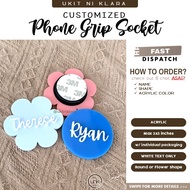 UNK - Phone Grip Socket - Customized Acrylic | Ukit ni Klara accessories phonegrip pop