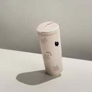 S+ PURE x 露咖貓 保溫純粹杯 750ml | 獨家防漏扣鎖設計