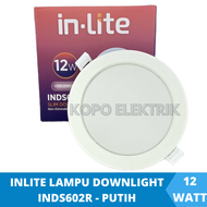 Inlite Lampu LED Panel Slim 12 watt | LED panel inlite slim 12 w INDS602R