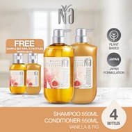 Na Shampoo and Conditioner 550ml x 2 Bottles FREE Sample Set 50ml x 2 Bottles