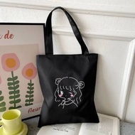 Tote bag zip canvas waterproof
