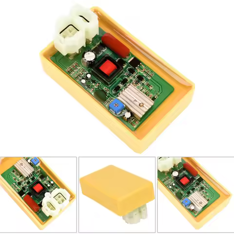1Pc New 6PIN CDI adjustable DC performance Racing Ignition Box GY6 150 250 Scooter Moped motorcycles