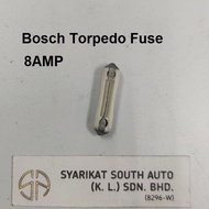 Bosch Torpedo Fuse 8A 1904520016 8AMP White Continental Fuse European Fuse Bosch Type Car Fuse