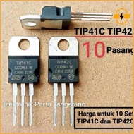 (10 Pairs) Tip 41C Tip 42C Tip41 Tip42 Tip 41 Tip 42 Transistor Tip 41C Transistor Tip 42C