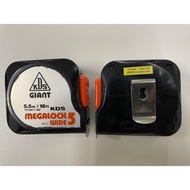 KDS Giant Megalock  (20 years old stock) Wide 5 Measuring Tape 5.5m Mtr/18ft IRWIN TAJIMA STANLEY MILWAUKEE