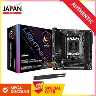 ASRock Motherboard B650I Lightning WiFi AMD Ryzen 7000 Series CPU Supported (Socket AM5) B650 Mini-I