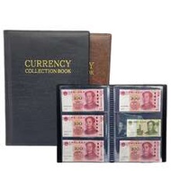 10 Pages/30 Pockets Currency Collection Album, Banknote Collection Folder, Loose-Leaf Style Protecti