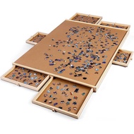 Portable Storage Board Puzzle Board Sorting Table Puzzle Drawer Drawer Table Puzzle Board Wooden Puz