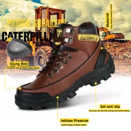 Caterpillar Men's Safety Boots Original Project Iron Toe - Vantel Shoes Boot - Septi Field Work Synthetic Leather Strap