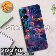 Softcase vivo y16/S48/Motif/case vivo y16/casing/silicone