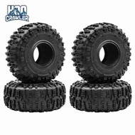HooCrawler Rubber Tyre 150*65MM 2.2" Wheel Tires for 1/10 RC Crawler Wraith RR10 RBX10 Capra SCX10 T