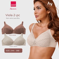 Avon Signature | Viola 2-pc Non-Wire Lace Bra | Size 34A - 38B