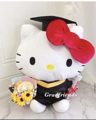 畢業Hello Kitty/Hello Kitty畢業公仔 Gradfriends