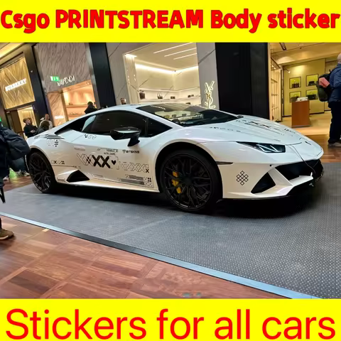 Applies to All car stickers CSGO PRINTSTREAM car decoration modified body stickers personality decal