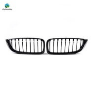 Glossy Black Front Pair Kidney Grille Fit for   F32 F33 F36 F82 F83 2014-2020