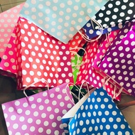 XXL Size White Kraft 140gsm Paper Bag (20 pcs per pack) Extra Large size  Goodies Gift Bag Premium Q