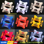 2 in 1 Car Pillow - All Items. 3D Computer Embroidery