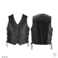 Rompi Kulit Bikers Pria. Jaket Rompi Pria Riding. Vest Leather Pria