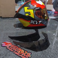 KYT TT Course GpR Spoiler KYT TT Course Spoiler KYT TT Course Helmet Spoiler