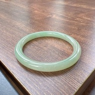 冰種黃加綠翡翠手鐲 | 18.5圍 | 天然緬甸玉翡翠A貨 | 送禮