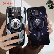 Samsung s23 5g / ss s23 plus glass phone case with technology print set of 2 matte enamel