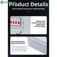 Waterproof Distribution Box With IP65 Rating 4 Way Power Supply