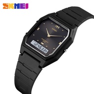 SKMEI Women Digital Watch Fashion Alarm Dual Display Ladies Waterproof Wrist Watch For Women Men Man 1604