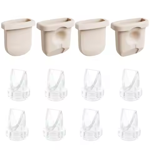 12PCS Duckbill Valves Silicone Diaphragms Compatible with eufy E10/E20/S1 Pro Replacement Parts, Wea