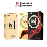 Combo 3 hộp: Olo 001 Box Ice FireThin Square Gold và Thin Square Black