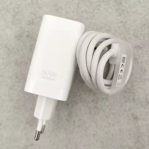 OPPO 80W SuperVOOC Charger EU Fast Charging Power Adapter USB C Cable For OPPO Reno 12 11 10 9 8 Pro