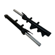 FRONT SHOCK FOR AEROX 155 V1/V2 BLACK  -STOCK