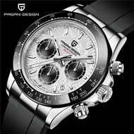 100% Original Pagani Design man quartz mens watch Seiko VK63 Automatic date chronograph watch 100M watertight watch for men 手表 PD-1664