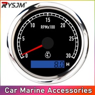 80MM Car Marine 3000/4000/6000/7000/8000 RPM Tachometer Digital Meter Tach Gauge Meter