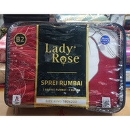 Sprei Lady Rose Rumbai Ukuran 180X200 Internal Grup