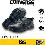 2025 l Converse latest Kids EUR29-EUR37 Viral Black School Shoes/Kasut Sekolah Budak Hitam Converse 