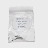 Xceldent | 10pcs/pack Dental Orthodontic Lingual Button For Bondable Round Mesh Base Monoblock Denta