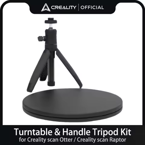Creality Original 3D Scanner Manually Operated Turntable & Handle Tripod Kit for CR-Scan Otter /Rapt