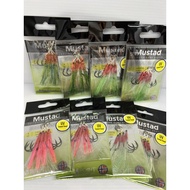 MUSTAD J-ASSIST6 SHORE SHINER JIGGING ASSIST HOOK (2PAIRS PER PKT)