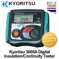 Kyoritsu 3005A Digital Insulation / Continuity Tester (Made In Thailand)