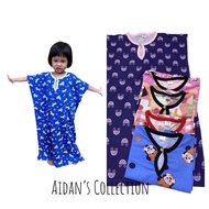 TW Baju Kaftan / Baju Kelawar Budak-Budak (2-8 Tahun)