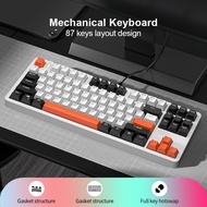FURYCUBE X87 Mechanical Keyboard Wired RGB Hotswap Gaming Keyboard